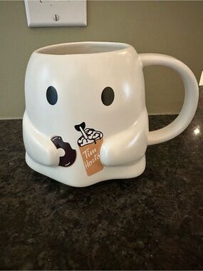Tim Hortons White Ghost Mug